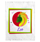Leo Sherpa Blanket | Zodiac Series 3 - Beyond T-shirts